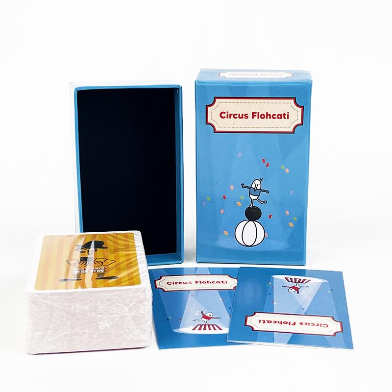Circus Flohcati Gioco di Carte Reiner Knizia per 2-5 Giocatori
