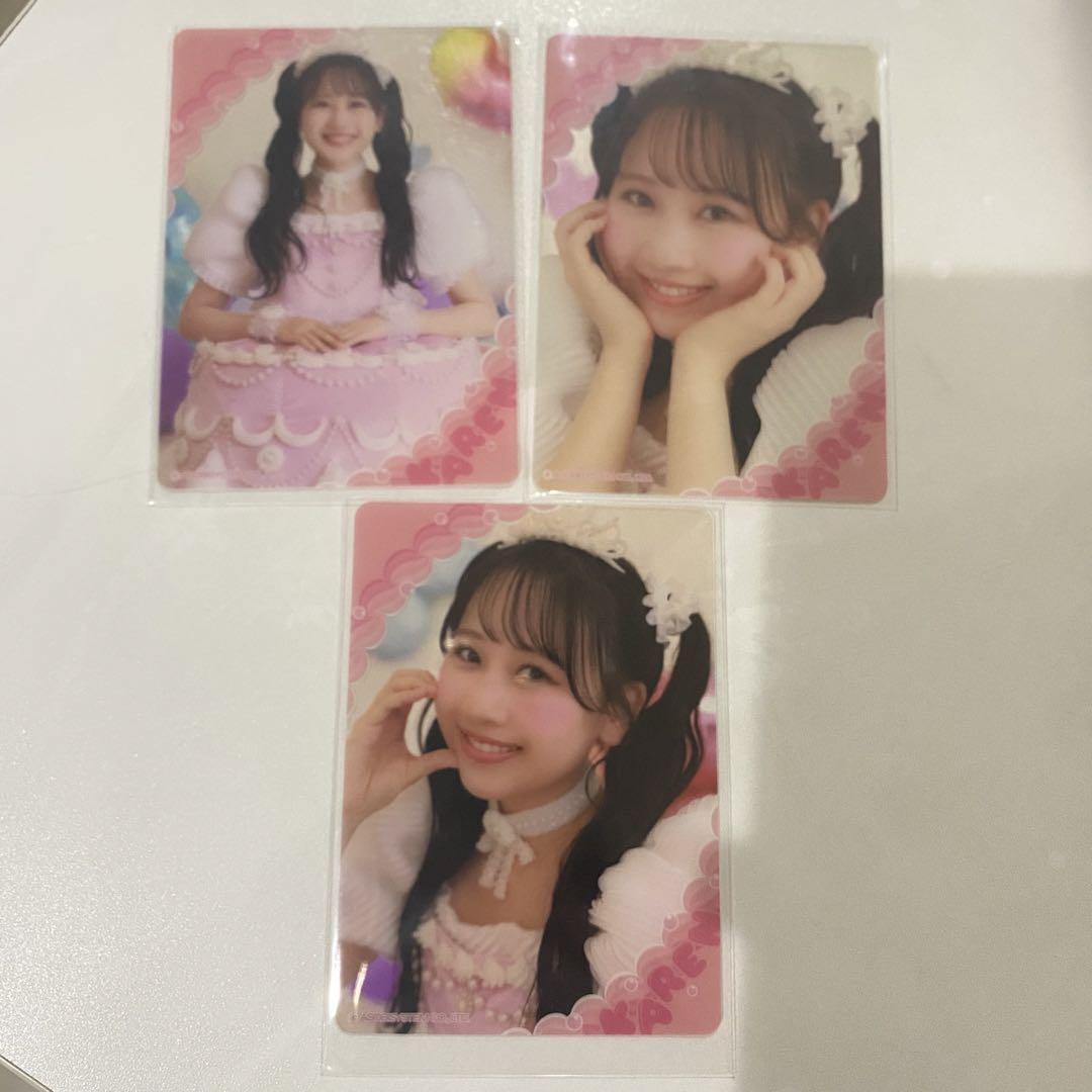 

[Б/У] FRUTIS ZIPPER Прозрачная коллекционная карточка Карен Мацумото Торт