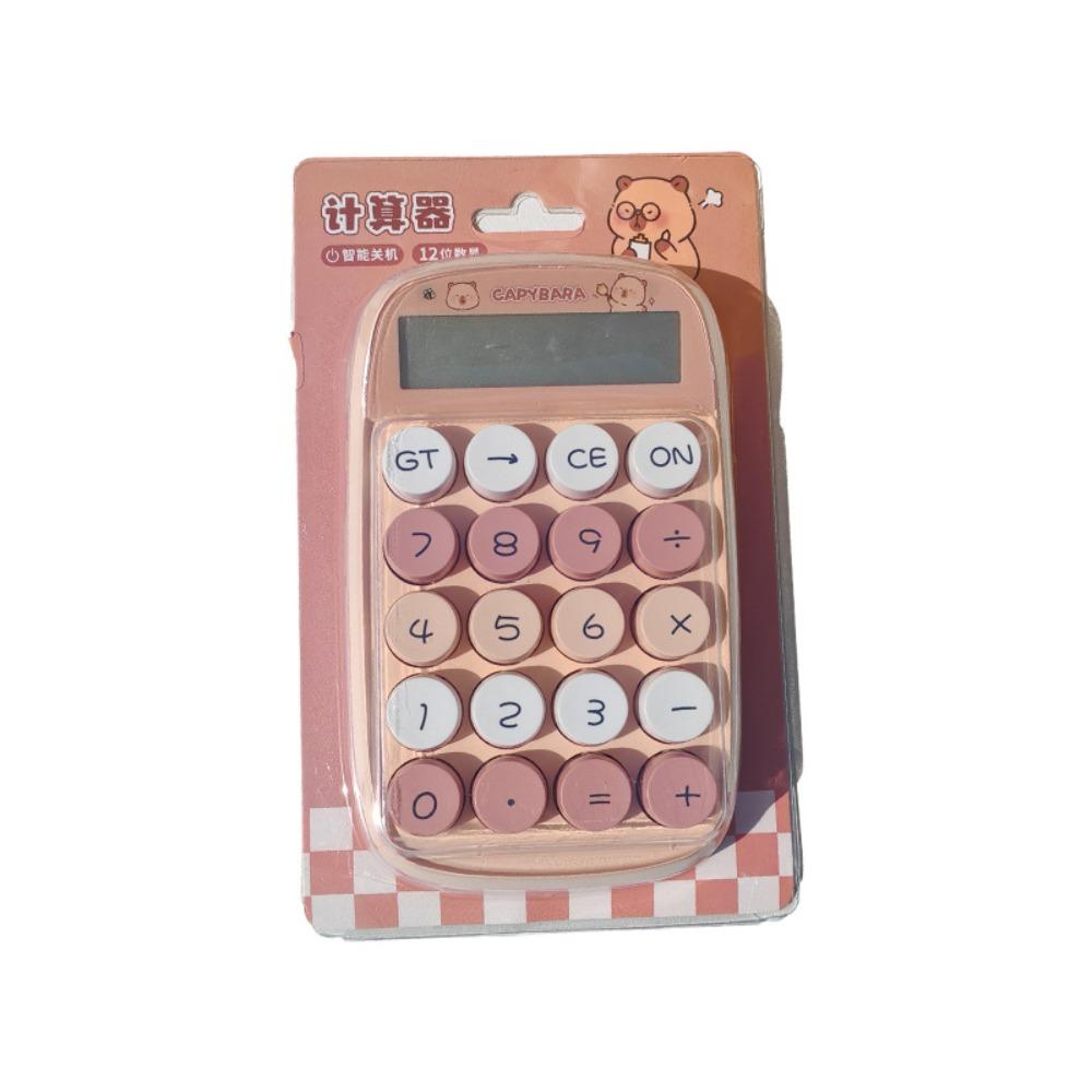 

Capyabara Electronic Calculator 12-digit Math Calculators New Keyboard Calculator School Supplies