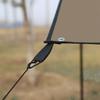 Camping Awning with Poles Waterproof UV Protection Sun Shade Outdoor Camping Hiking   Backpacking Tarp Rain Fly