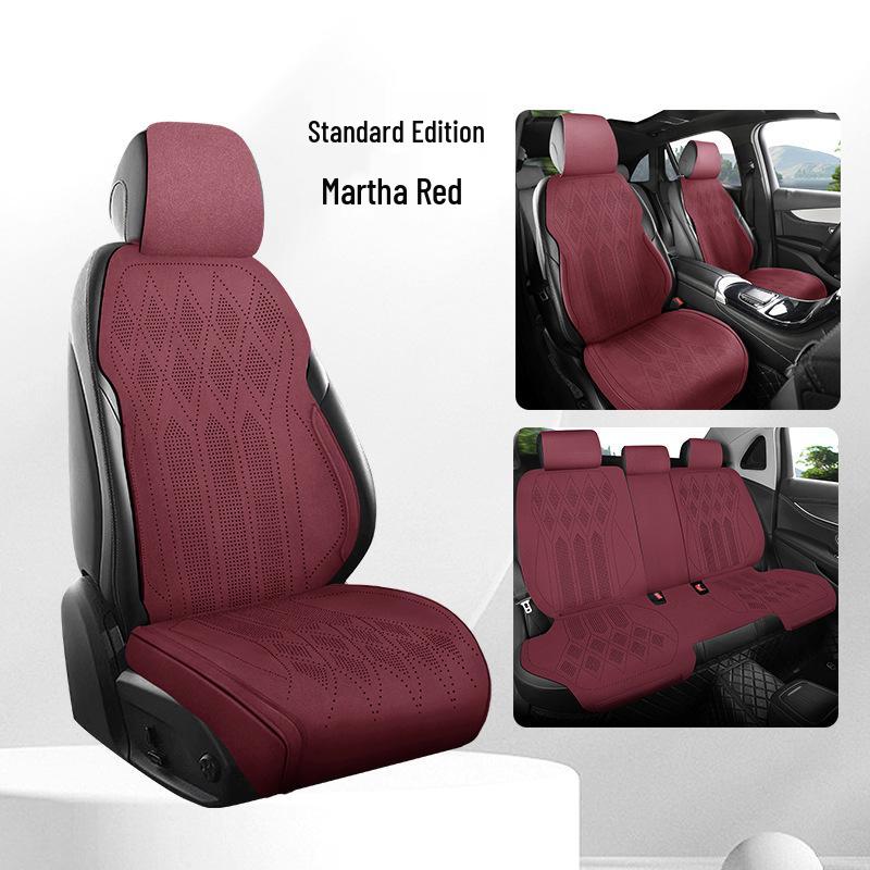 Tank 500 Suede Saddle Seat Covers - All-Season Universal Fit Please contact customer service for other models