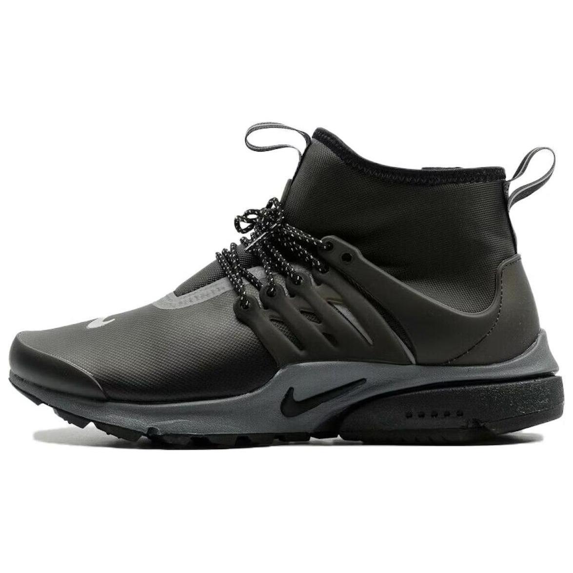 Nike Air Presto Mid Utility Nero Riflettente Donna 859527-002 cm