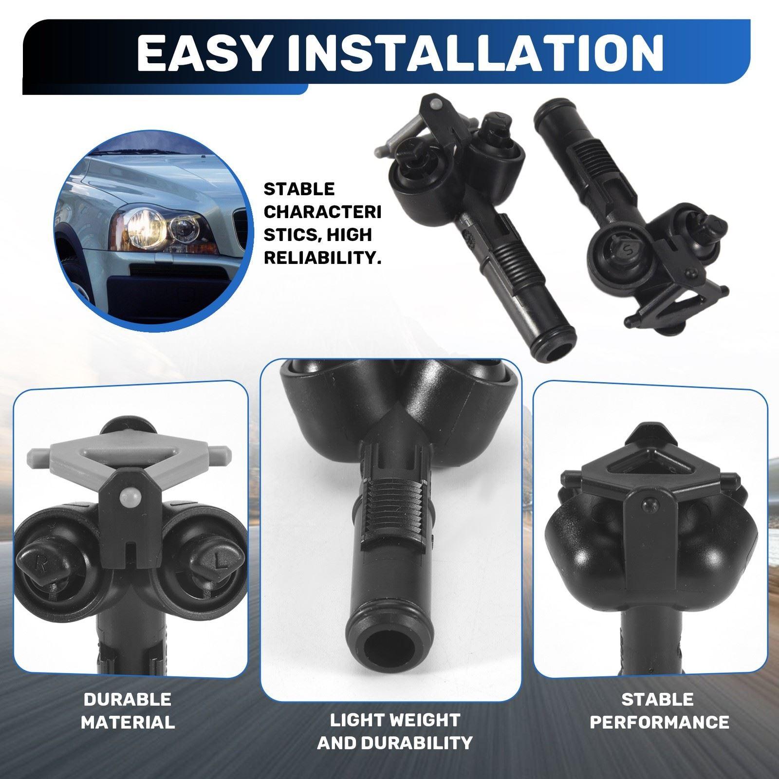 Derecha Izquierda Faro Delantero Arandela Boquilla Bomba para XC90