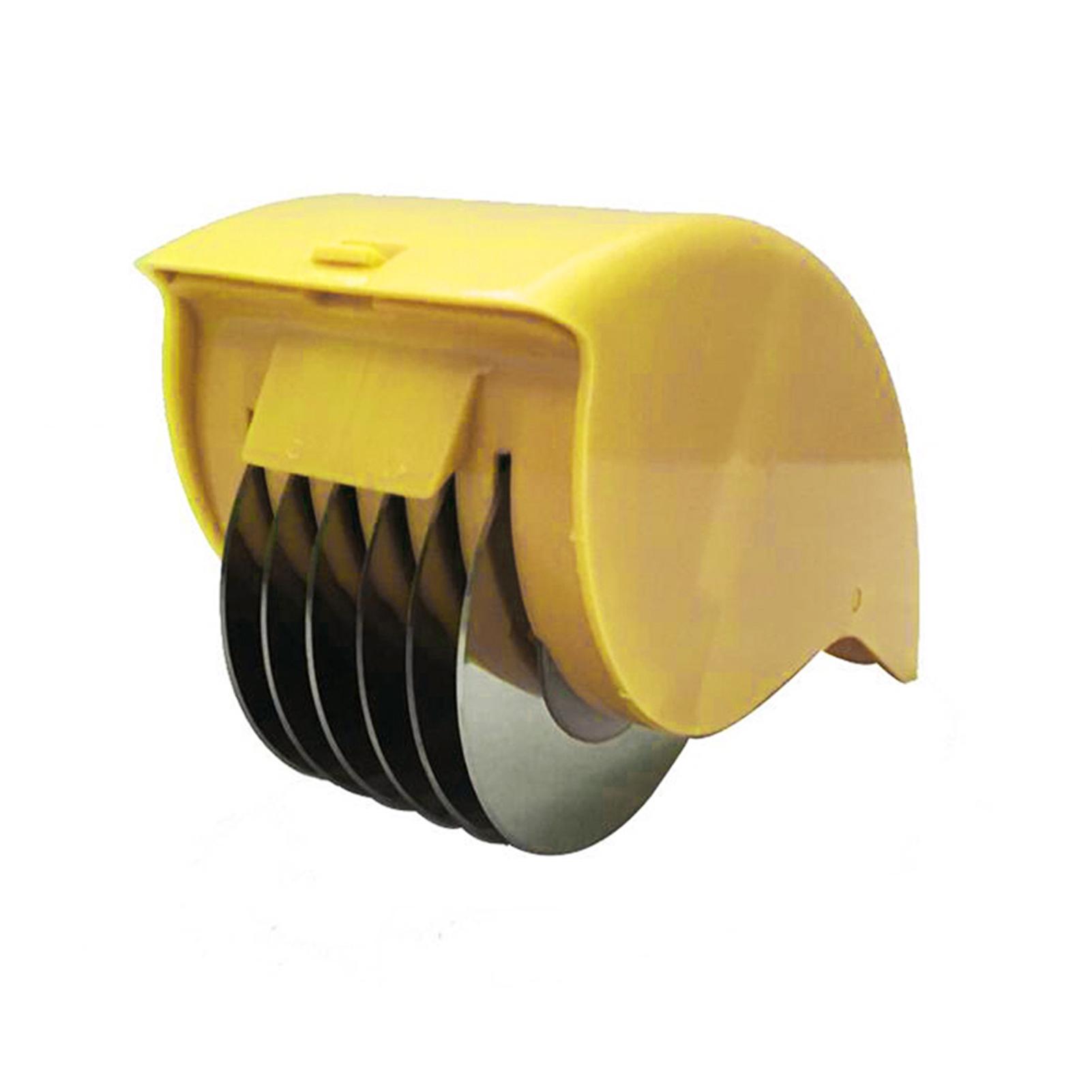 

Ручной измельчитель петрушки, роликовый измельчитель чеснока из нержавеющей стали, роликовый нож, экономящий труд, овощерезка, кухонные гаджеты жёлтый