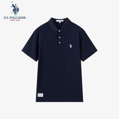 Men's Short Sleeve Business Casual Polo Shirt