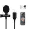 Mini Clip Microphone For X5 Action Cameras Lightweight Design Clear Sound Capture