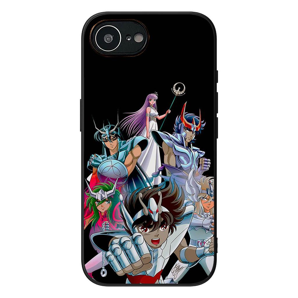 Anime Saint Cartoon Seiya Phone Case for Samsung Galaxy S22 S21 S20 FE Ultra Plus A35 A36 A37 A33 A34 A04 A71 Protective Cover