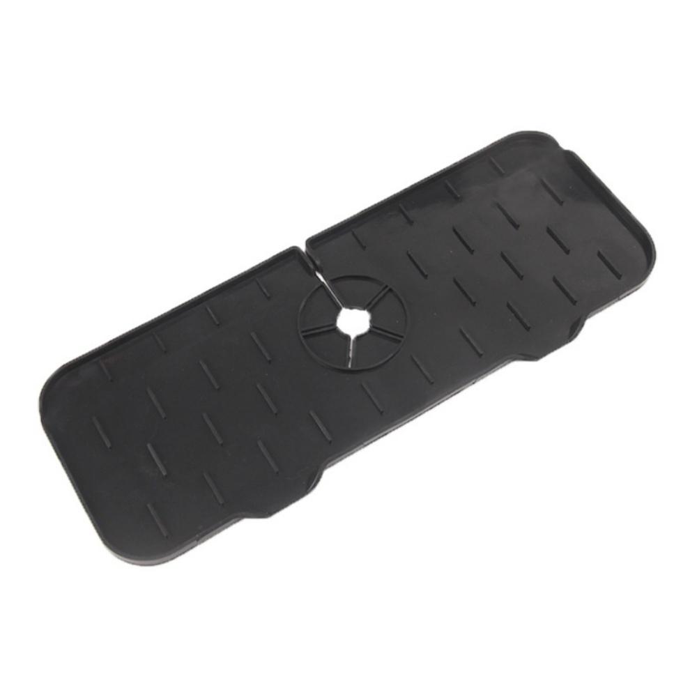 Küchenhelfer Silikon Wasserhahn Saugfähiges Pad Ablage Spüle Spritzschutz Arbeitsplatten Schutzmatte Badezimmer Abtropfmatte Zubehör