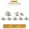 Auratic Xianshengci 'Peace & Prosperity' 17-Piece Ceramic Tea Set