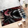 Custom Venom Mat Personalized Name, Polyester Washable Indoor Entryway Rug, Gift for Christmas, Easter, Thanksgiving Day