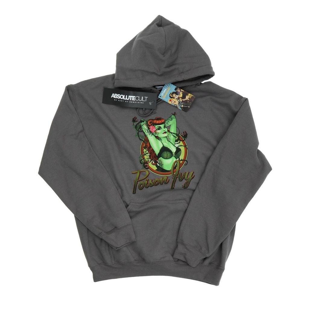 DC Bombshells Damen/Damen Poison Ivy Badge Heather Hoodie