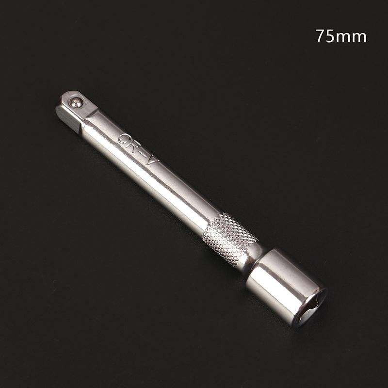 50/75/100/150Mm Long Extension Bar For 1/4" Sleeve Drive Ratchet Socket Extender