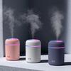 USB Air Humidifier Ultrasonic Aroma Diffuser Car Mist Maker with 7 Colors LED Lights Mini Office Air Purifier