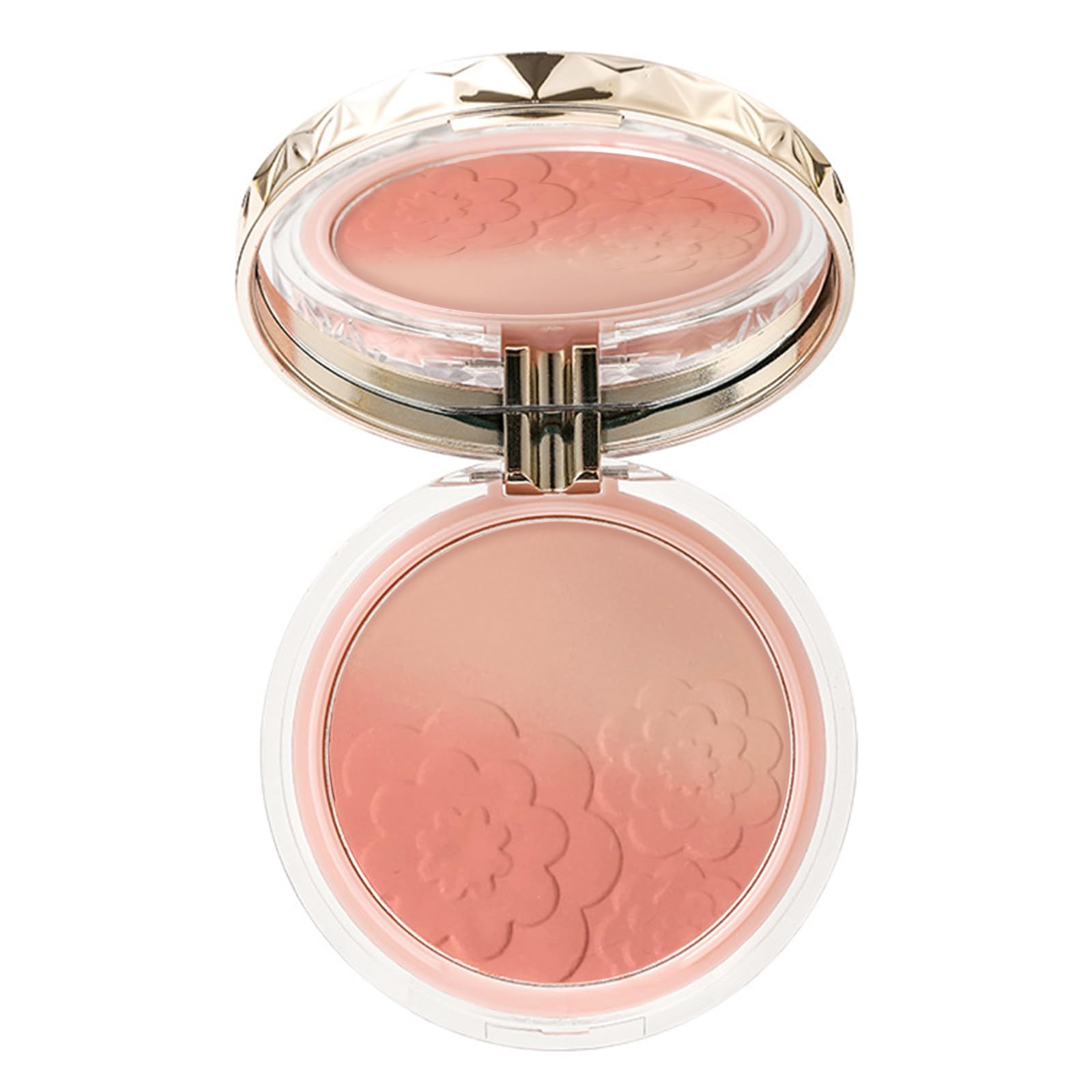 

Make Andy Cheek Blush with Mirror, 2-Color Cherry Blossom Blush, Natural Powder Blush for a Healthy Glow, Sheer Finish, Popular Chinese Cosmetics,