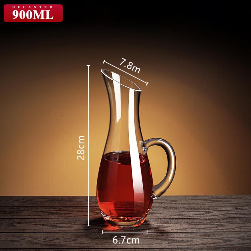 Qiwei Handmade Crystal Glass Wine Decanter