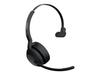 Jabra Evolve2 55 MS Mono - micro-casque - avec support de chargement
