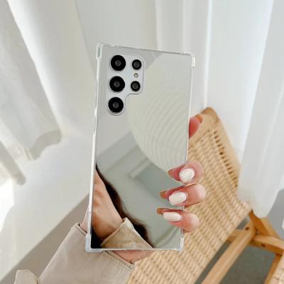 Spiegel Handyhüllen Für Samsung Galaxy S26 S25 S24 S23 S22 Note 20 Ultra A52 A53 A54 A55 Stoßfeste Rückseite