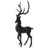Creative Craft Deer Decoration Holiday Tabletop Ornaments Sculpture For Standing