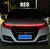 1PCS Dynamic Meteor Led Car Hood Lights Strip Universal Engine Hood Guide Decorative Light Bar Auto Headlights Car Running Light
