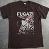 Unisex Short Sleeve Crew Neck Cotton T Shirt Fugazi Band