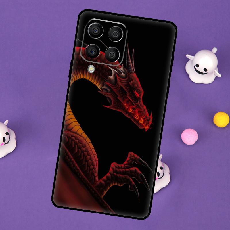 Asian Chinese Dragon Cover For Samsung Galaxy M32 M52 M12 M13 M33 M23 M53 M15 M55 M31 M51 M14 M34 M54 M20 Case
