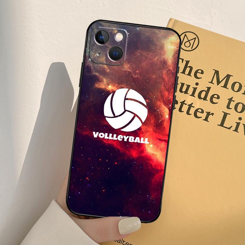 Volleyball Sport Phone Case For iPhone 17 16 15 14 11 12 13 Pro Max mini XR 16e 15 16 Plus 17 Air Full Cover