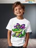 Kids Clothes Carnival Festival Funny 67 Meme Print Short Sleeve Tees Boys Girls Party T-Shirt Casual Cartoon Children Clothing