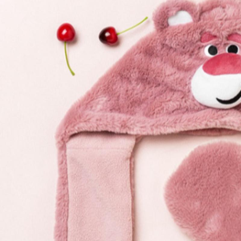 Daiso Pixar Toy Story Character Hat With Gloves For Kids