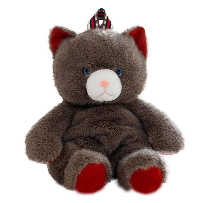 Animal Dog Cartoon Bear Rabbit Plush Backpack Kids Toy Bag Stuffed Gift Doll