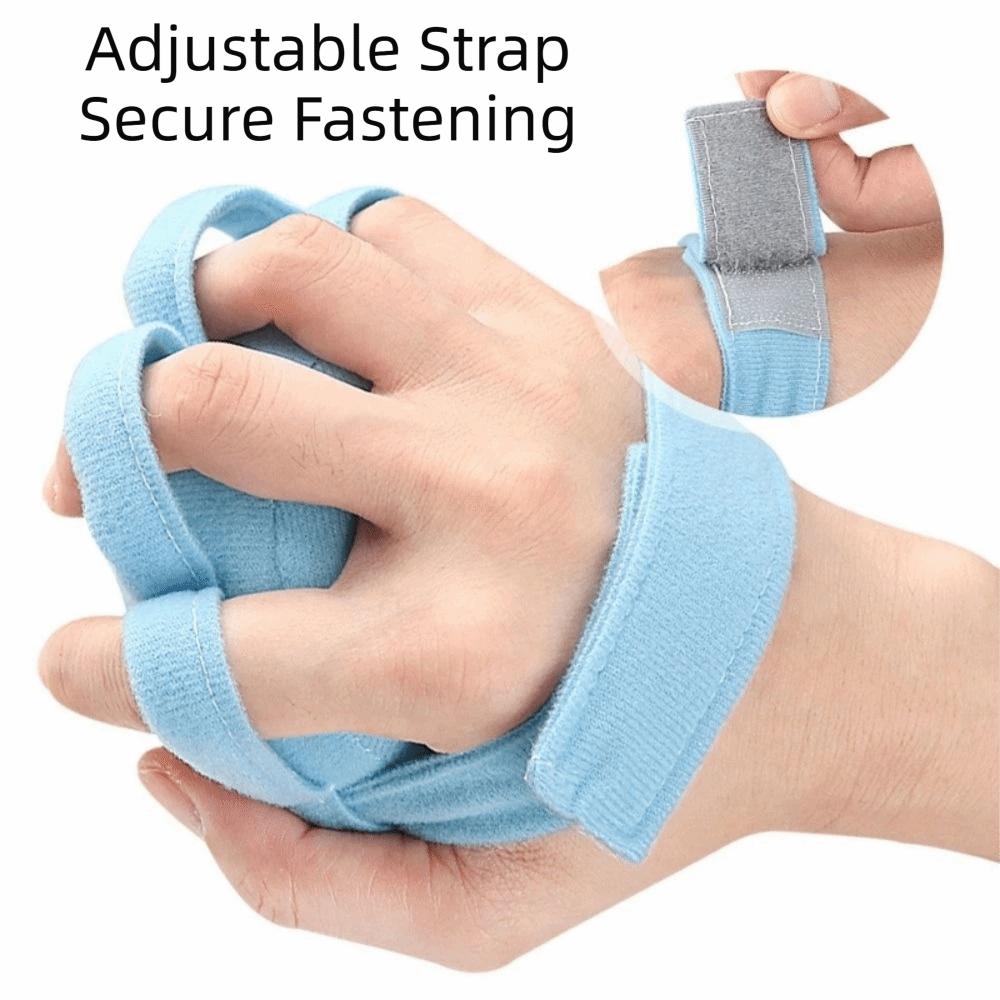 Ergonomic Finger Strength Trainer Soft Hand Strengthener Rehabilitation Tool