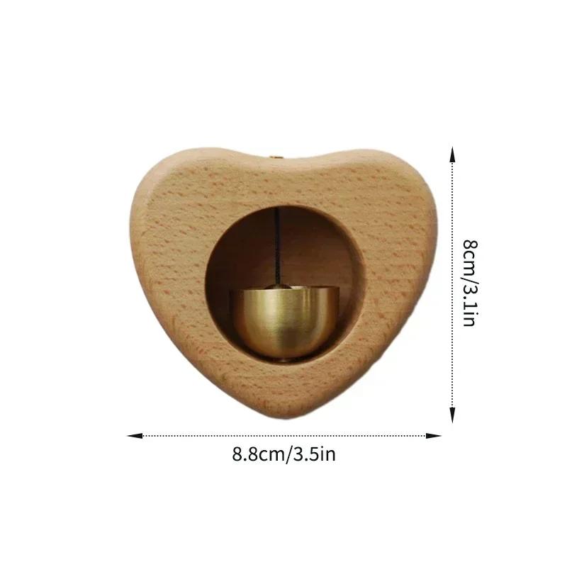 Japanese Wooden Wind Bell Door Bell Wall Decoration Wind Chime Bell Decorating Vintage Doorbell Wind Bell Home Opening