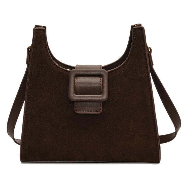 Small bag women 2025 new fashion versatile messenger bag texture small bag saddle bag