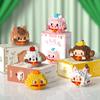 Creative Twelve Zodiac Children's Assembled Building Block Toys Interesting Small Particles Rat, Cow, Tiger and Rabbit Model