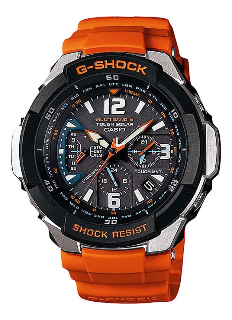 

[Casio] Часы CASIO G-SHOCK SKY COCKPIT Tough Solar MULTIBAND 6 GW-3000M-4AER Радиоуправляемые часы мужские [Обратный импорт]