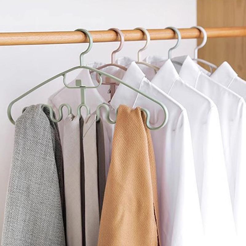 Wave Hanger Underwear Sling Storage Rack Multi-functional Home Hangers In Student Dormitories No Trace Drying Rack
