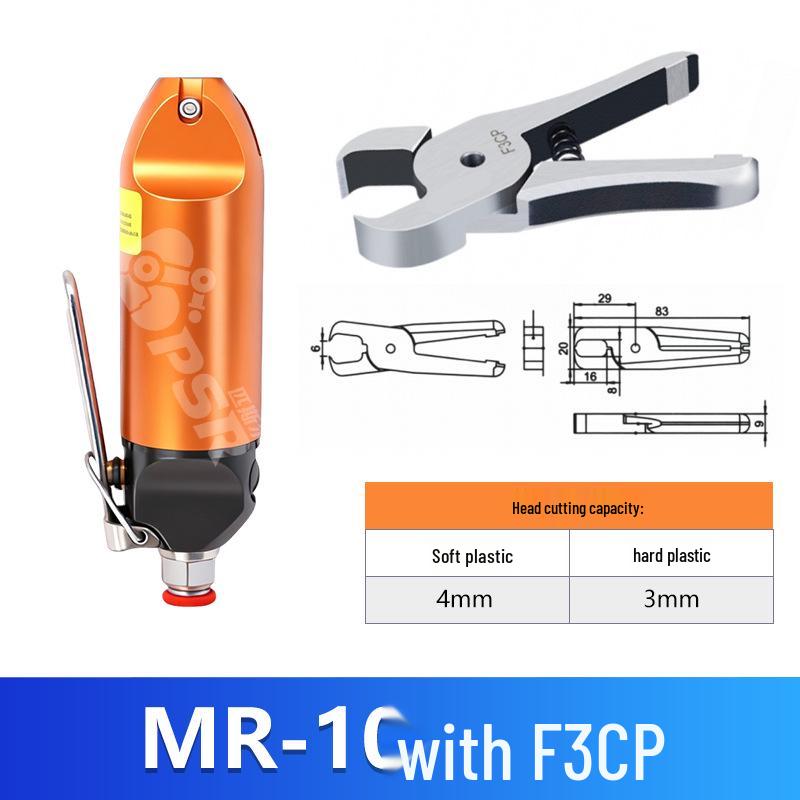 Industrial MR-10 Pneumatic Hand-Press Scissors: High-Pressure Air Shear for Cutting Plastic & Metal Sheets