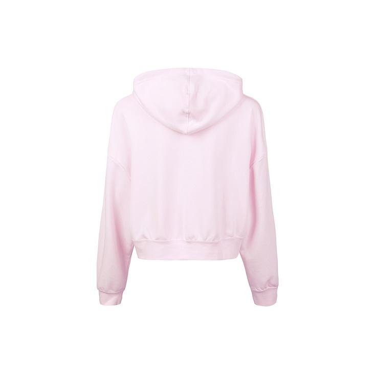Nike Ropa Deportiva Estampado de Logotipo 3D Sudadera Deportiva con Capucha para Mujer Rosa CU5109-663