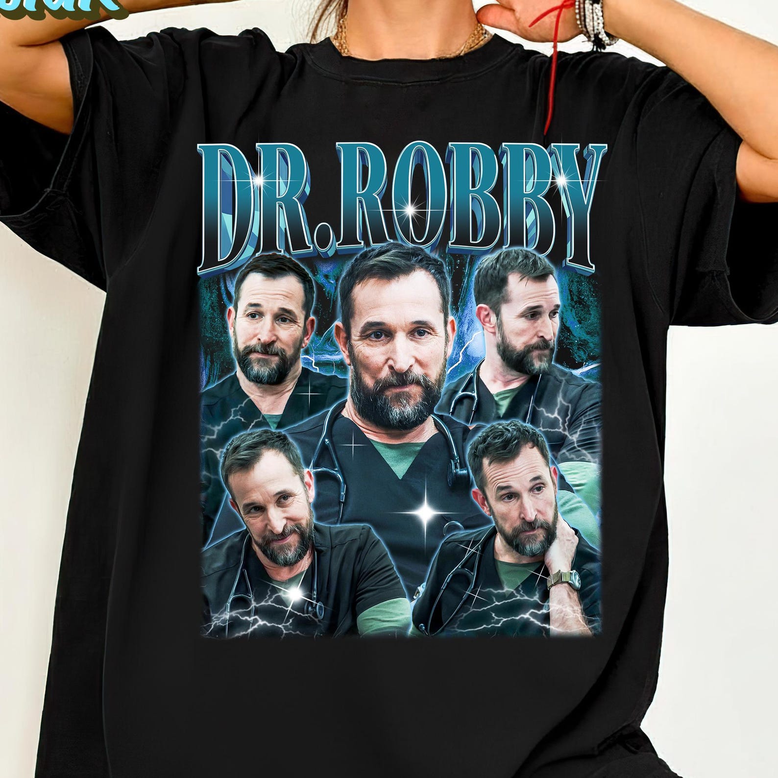 Dr.Robby Bootleg Shirt, TV Show Merch, Emergency Room Doctor Graphic Shirt L