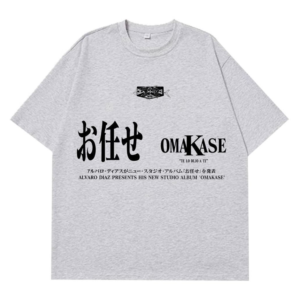 Alvaro Diaz Omakase Album 2026 Tour Merch Tshirt Unisex Unisex Fashion Vintage Tshirt Summer Cotton Loose Casual Oversized Tshirts
