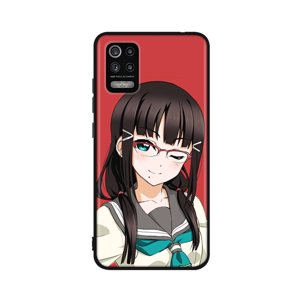 DT27 Dia Kurosawa Case for Samsung A04 A14 A23 A34 A54 M23 M33 M52 M53 Realme 10 9 C30S C35 C55 VIVO Y02S Y21 Y33S Y51 X80 Pro Clear Cover