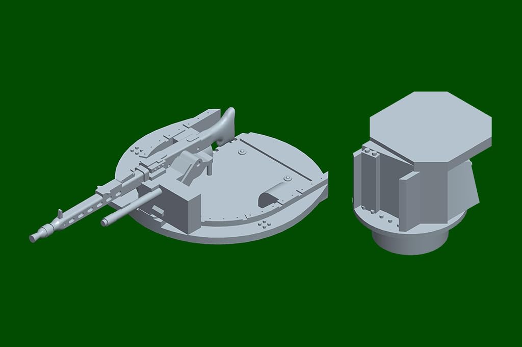 Trumpeter German Leopard 2A6EX Main Battle Tank Plastic Model 07192 1/72