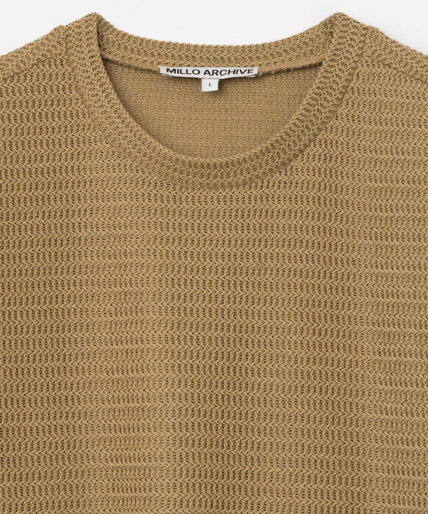 MILLO ARCHIVE Loe Crochet Long Sleeve [Brown]