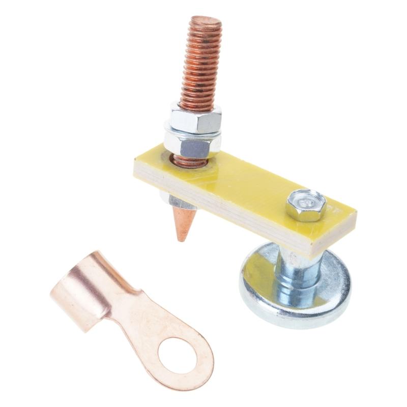 Welding Magnet for Head Practical Magnetic Spotter Connector Welding Ground Clamp Car Dent Repair Spare Part for Auto Re