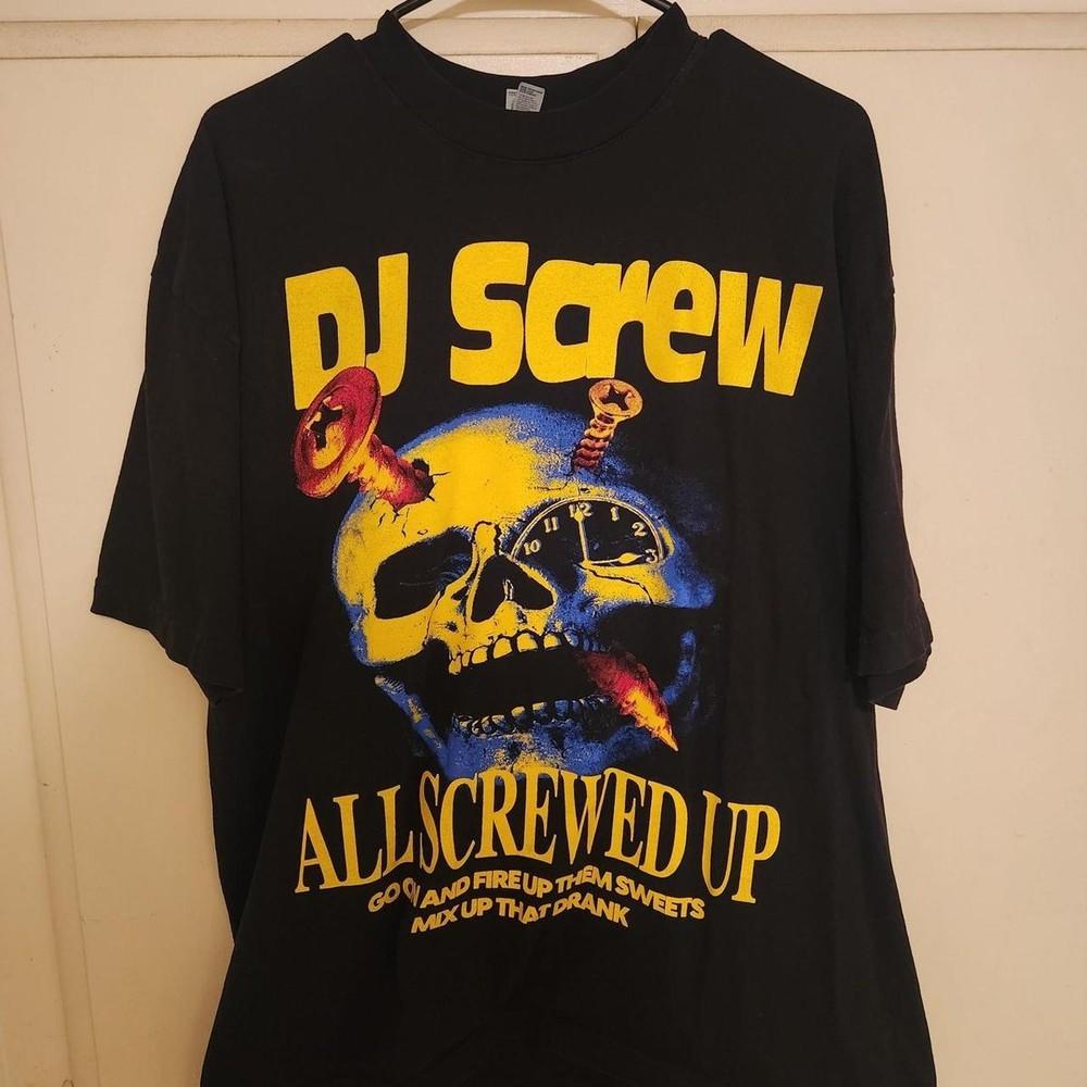 

VTG DJ Screw Gift Shirt Short Sleeve S to 5XL PA081 FREE SHIPPING Unisex T-Shirt L