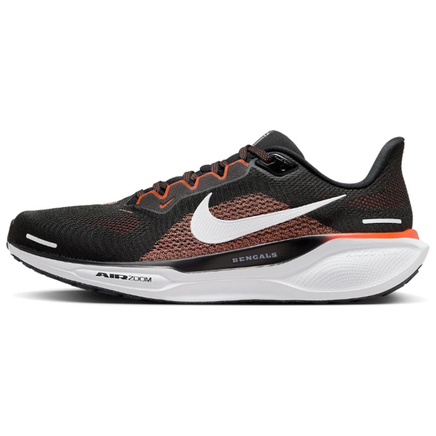 

НФЛ x Nike Air Zoom Pegasus 41 Цинциннати Бенгалс Мужские Кроссовки Черный Белый Университетский-Оранжевый FZ5072-001 44.5