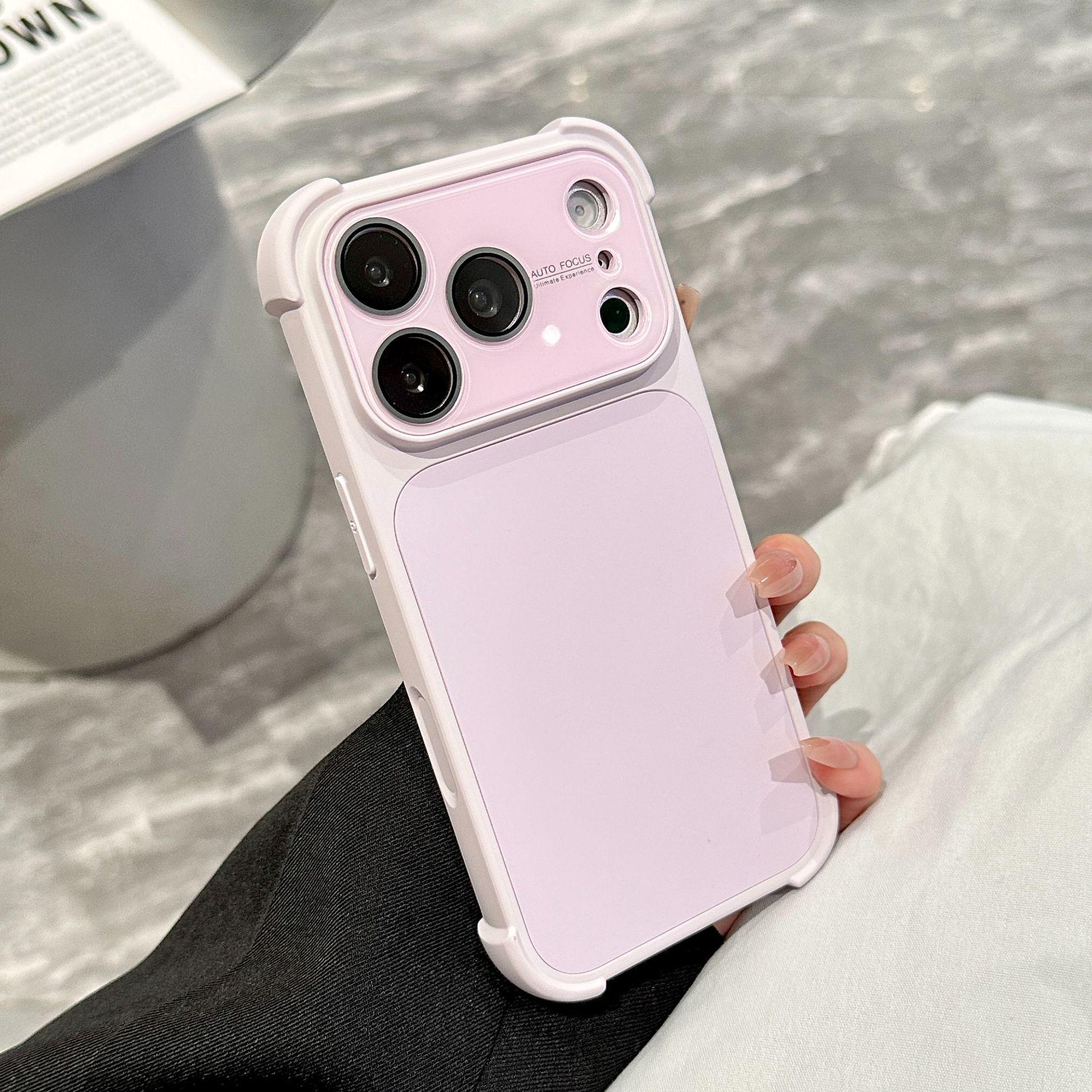 

Transform into an iPhone 17 Pro Max case with four-corner drop protection, large window, matte feel, and iPhone 16 compatibility. iPhone 16 Pro Max