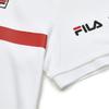New FILA Polo Shirt Men's Standard White F11M231114F-WT