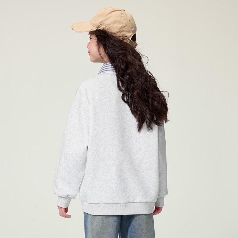 Girls' Cartoon Pullover Sweatshirt