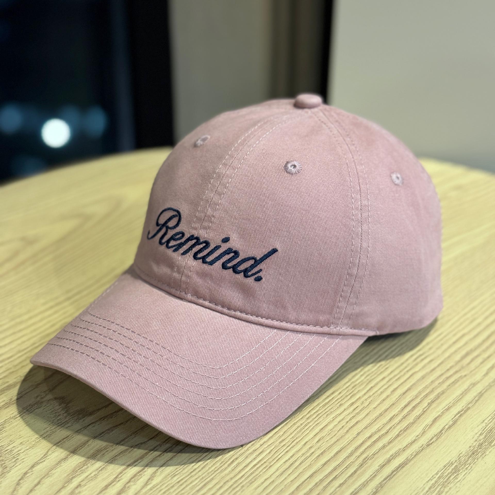 

Новый стиль Вышивка букв с эффектом стирки Бейсболка на все случаи жизни для женщин Корейский стиль Повседневная Шапка с козырьком, подчеркивающая лицо, Трендовая Adjustable (54-60cm)