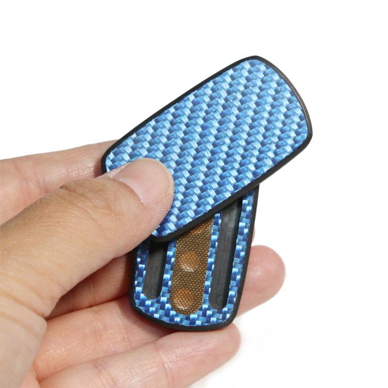 Fibre Carbon Edc Magnetic Push Card Pushing Plate Mechanical Slider Coin Relieve Stress Easing Toy Antistresse Mini Fidget